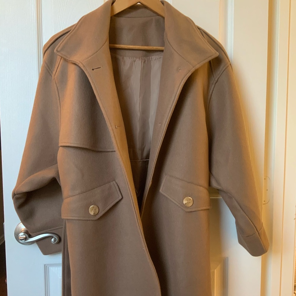 Charming High Neck Loose Fit Half Coat